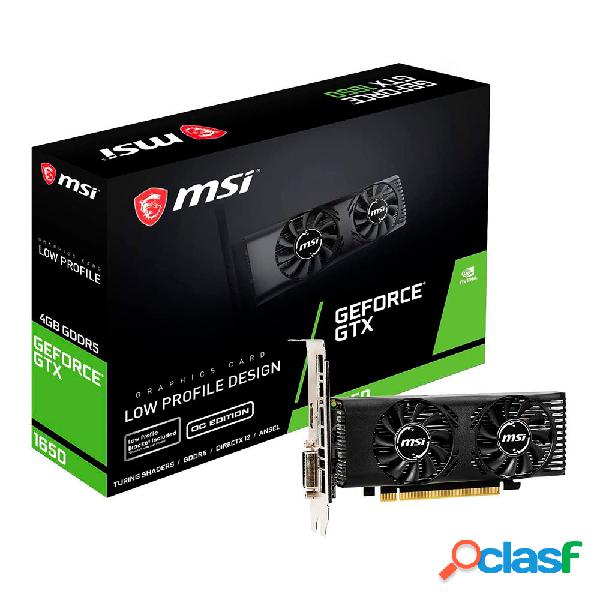 Msi gtx 1650 lp oc 4gb gddr5