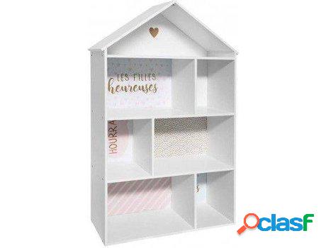 Mueble Auxiliar HOGAR Y MÁS Librería Casa Cajone Pinky