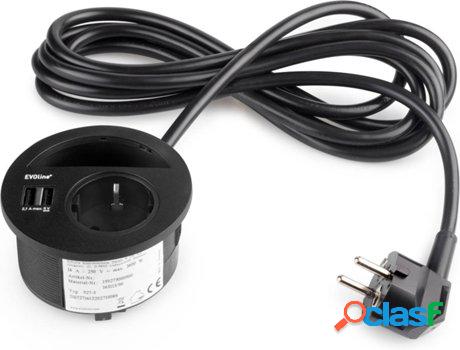 Multiconector Circle 80 EMUCA 5048414 (24.5x16.5x15.5 cm)