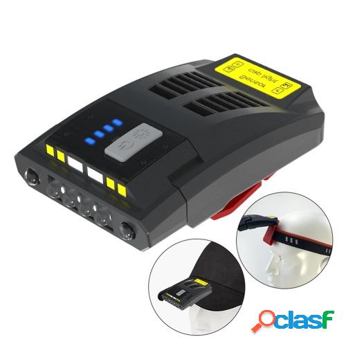 Multifuncional USB Recargable Gorra Sombrero Luz Impermeable