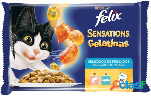 Multipack Sensations Gelatinas Selección de Pescados 4x85