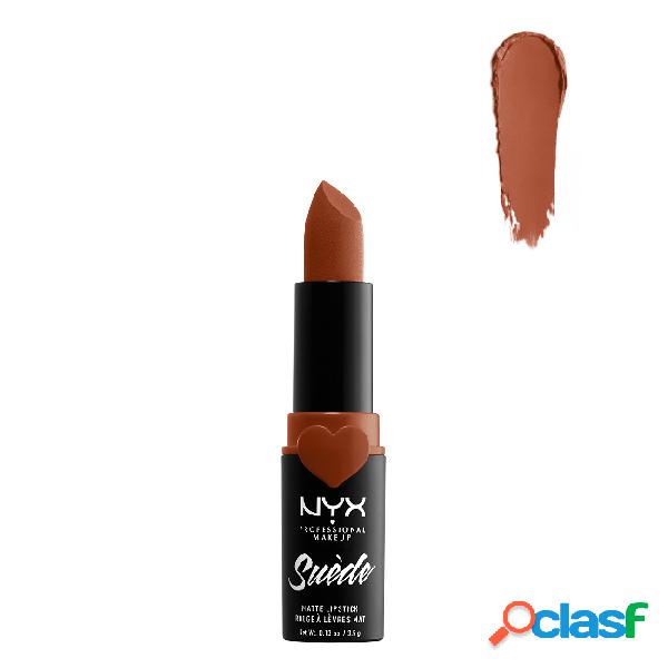 NYX Suede Matte Lipstick Peach Don't Kill My Vibe 3.5g