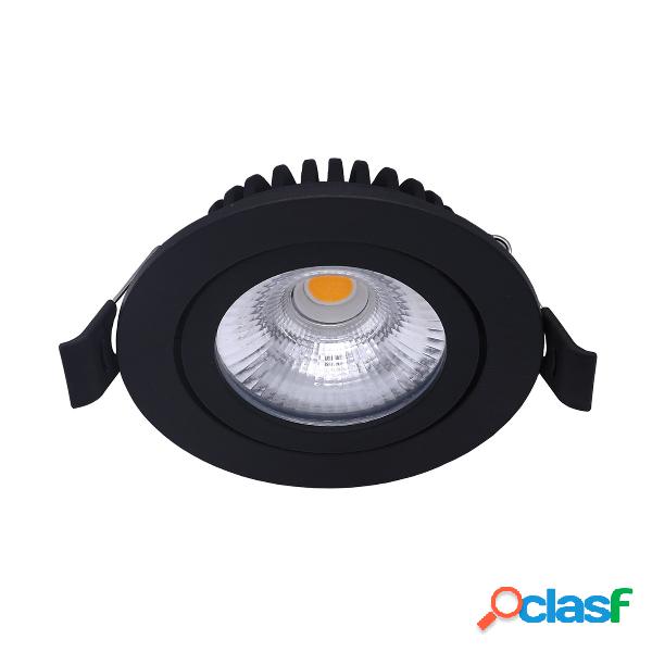 Noxion LED Ajustable Slim Spot Negro 6W 550lm - 930 Luz