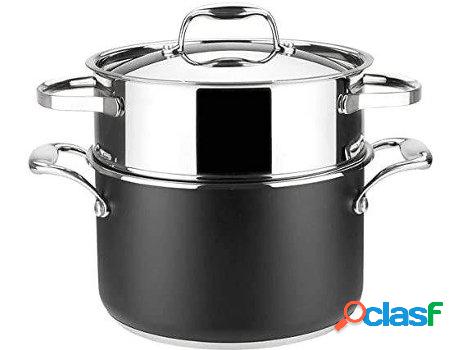 Olla MAGEFESA 01PXCVPRI20 (Negro - Acero Inoxidable - 20 cm)