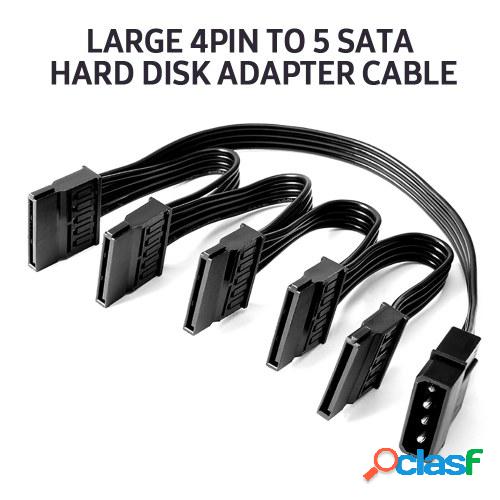 Ordenador Cable adaptador de disco duro grande de 4 pines a