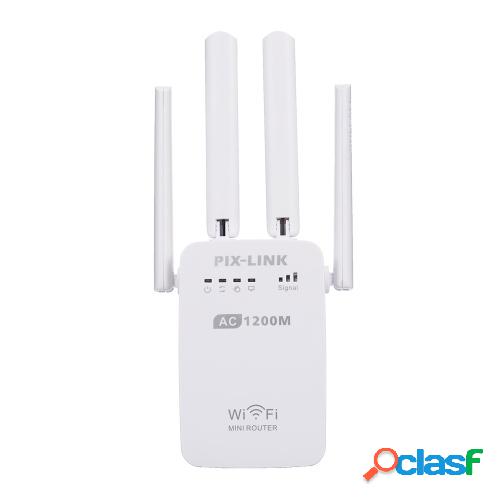PIX-LINK AC05 1200Mbps Frecuencia dual 2.4G 5G Repetidor