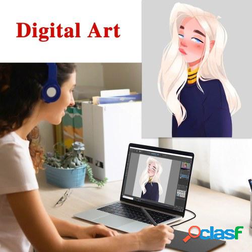 PNBOO PN640 tableta gráfica tableta de dibujo Digital con