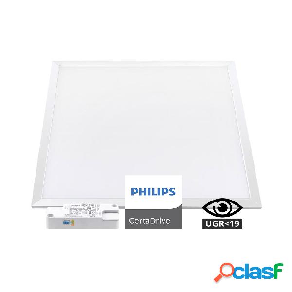 Panel led 44w 60x60cm ugr<19 philips certadrive blanco