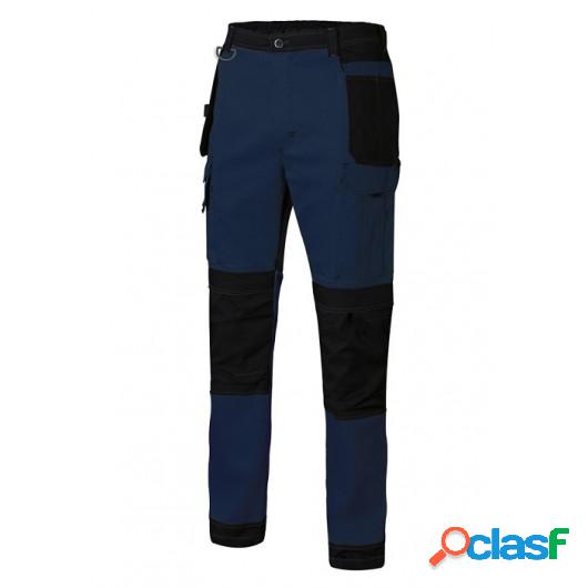 Pantalon Trabajo Xxl Con Refuerzo 98%Alg 2%Elast Aznv/Ne Ca