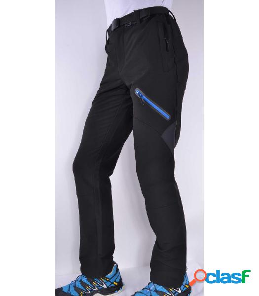 Pantalones Breezy Coromell Hombre Negro Azul S Negro/Azul