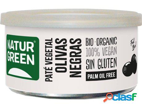 Paté Vegetal de Olivas Negras Bio NATURGREEN (125 g)