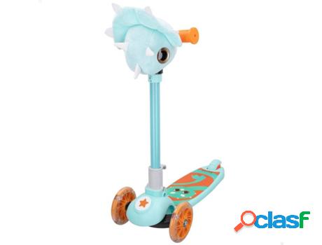 Patinete K3YRIDERS 3 ruedas infantil de dinosaurio
