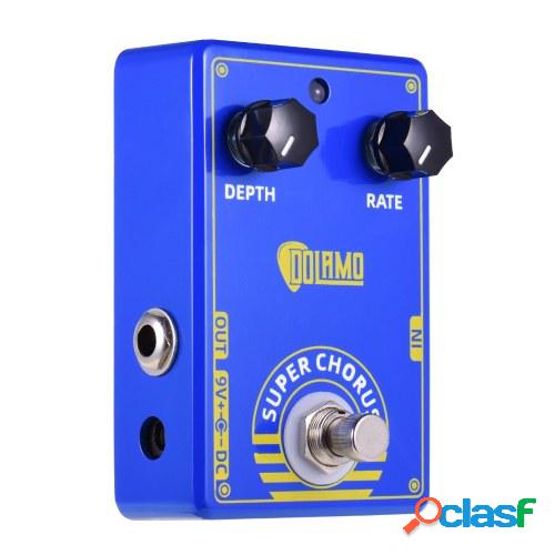 Pedal de efecto de guitarra Dolamo D-3 Super Chorus Pedal de