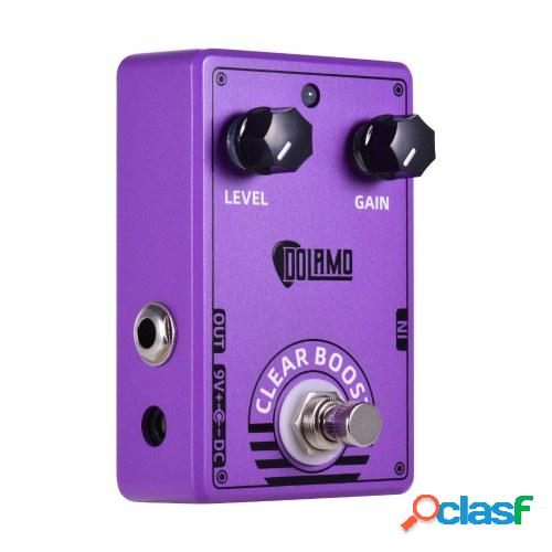 Pedal de efecto de guitarra Dolamo D-6 Clear Boost Pedal de