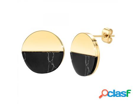 Pendientes SC_BOHEME (Acero - Dorado - 15mm x 15mm)