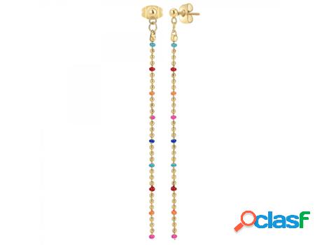 Pendientes SC_BOHEME (Acero - Dorado - 74 mm x 2mm)