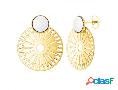 Pendientes SC_BOHEME (bañado a rodio - Dorado - 25 mm x 20