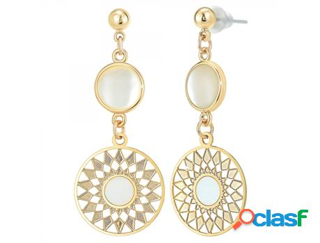 Pendientes SC_BOHEME (bañado a rodio - Dorado - 40 mm x 16