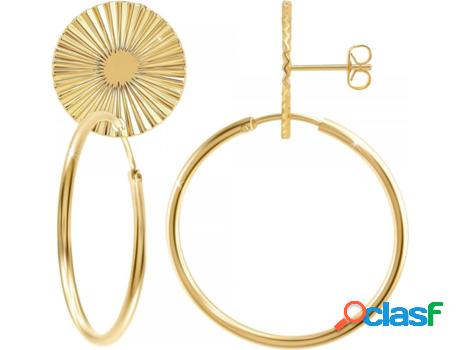 Pendientes SC_BOHEME (bañado a rodio - Dorado - 55mm)