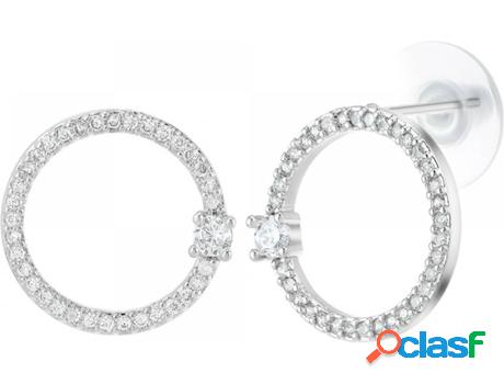 Pendientes SC_CRYSTAL Zirconia (bañado a rodio - 14 mm x 14