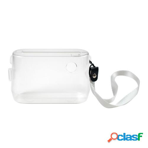 PeriPage Funda protectora transparente con cuerda de mano