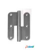 Pernios inox canto redondo 421/813 izquierda (12 Uds.)