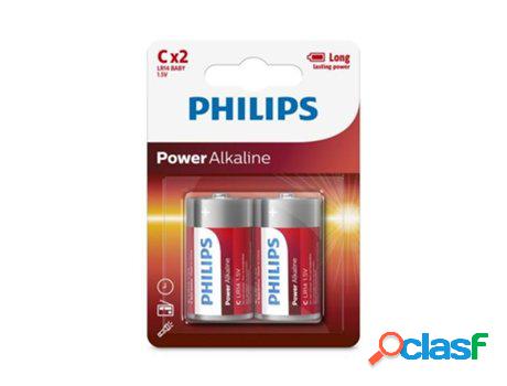 Pila Desechable PHILIPS Lr14P2B/05 Lr14 Alcalino