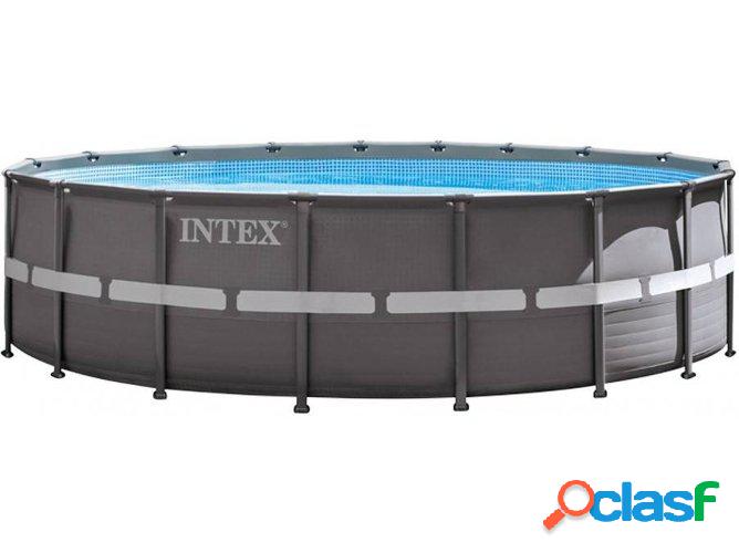Piscina Tubular INTEX Ultra Frame Gris (549x132cm - 26.423L)