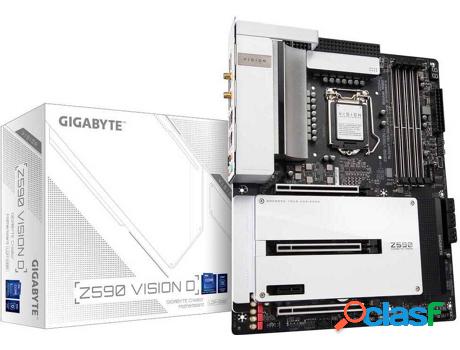 Placa Base GIGABYTE Z590 Vision D (Socket LGA 1200 - Intel