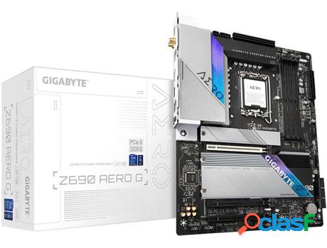 Placa Base GIGABYTE Z690 Aero G (Socket LGA 1700 - Intel