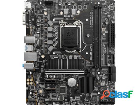 Placa Base MSI B560M-A PRO (Socket LGA 1200 - Intel B560 -