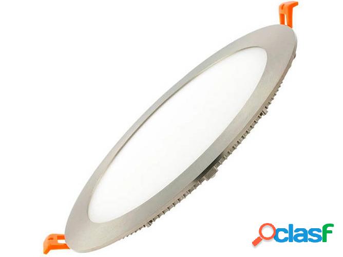 Placa LED Circular SMARTFY (18W - Wifi - Plata)