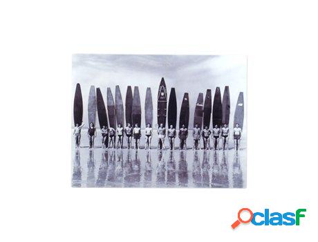 Placa Pared 25X33Cm Motivo Tablas de Surf Adorno Pared