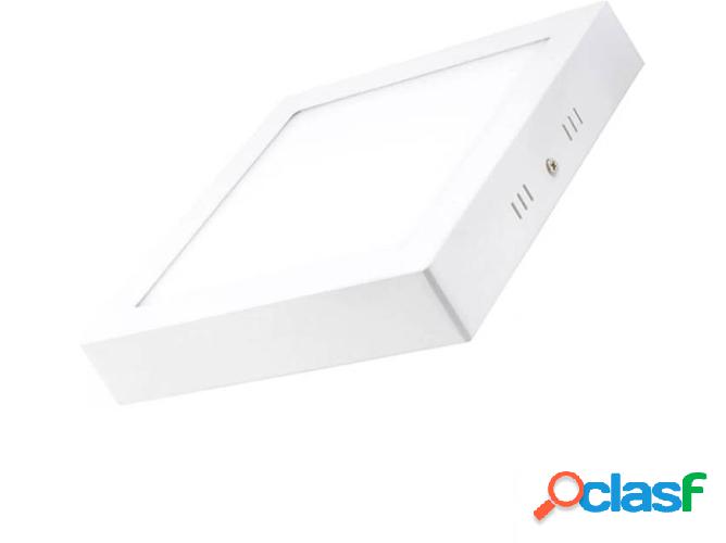 Plafón LED Quadrado SMARTFY (18W - Wifi - Blanco)