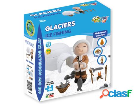 Plastilina JUMPINGCLAY Pesca en el Hielo (Edad Minima: 5