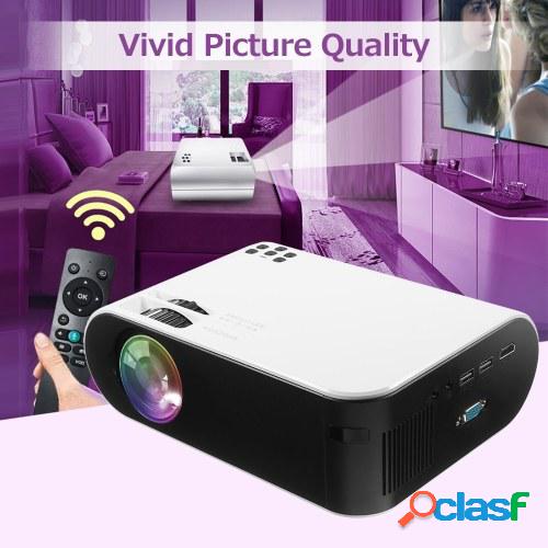 Portátil LCD Proyector 720P Resolución Física Múltiples