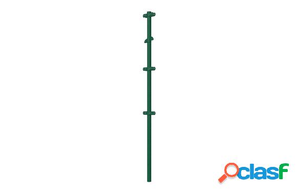 Poste refuerzo plastificado verde kit 1,5y1,85 M Torres