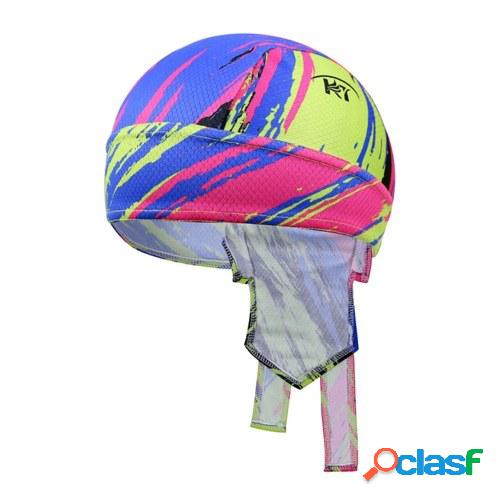Protección UV Ciclismo Pañuelo en la cabeza que absorbe el