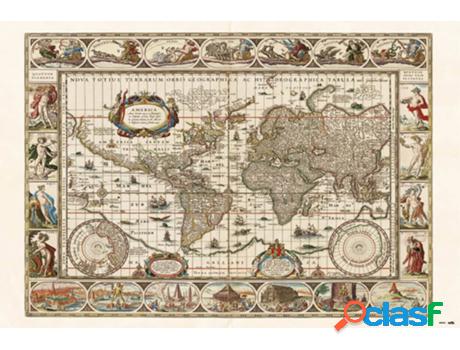 Póster MAPAS GPE5452 Mapa Del Mundo Antiguo