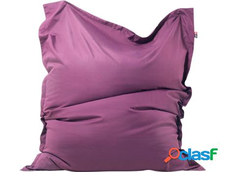 Puf BELIANI Almofada (Morado - Poliéster -140x180x20 cm)