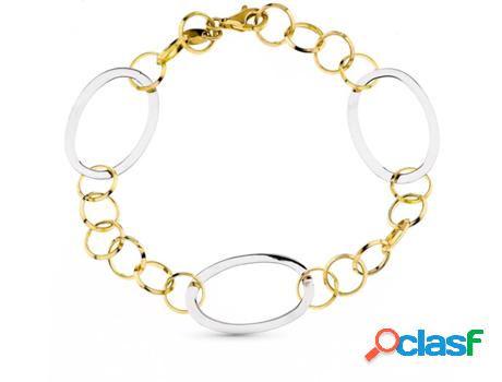 Pulsera FALOMIR (Oro - Plateado y Dorado - 18.5 cm)