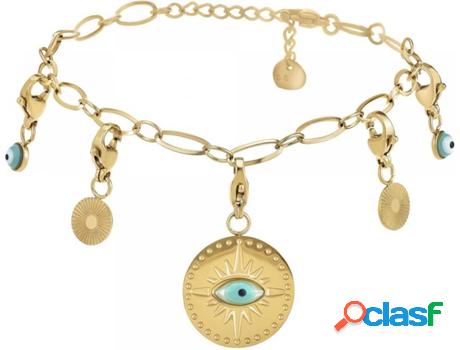 Pulsera SC_BOHEME (Acero - Dorado - 17cm)