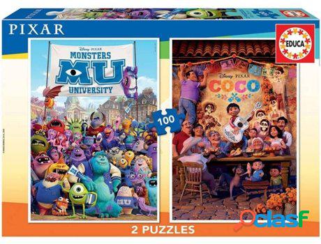Puzzle EDUCA Pixar (2x100 Piezas)