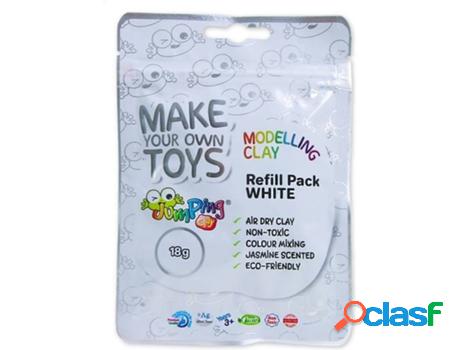 Recarga de Plastilina JUMPINGCLAY Blanco (18g)