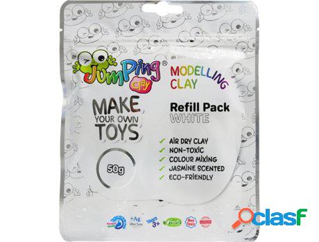 Recarga de Plastilina JUMPINGCLAY Blanco (50gr)