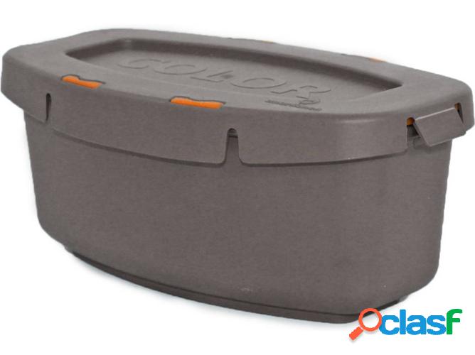 Recipiente SMARTLUNCH (Plástico - Gris - 18x9x3cm)