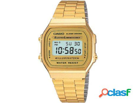 Reloj CASIO A168WG-9EF Retrô Mujer (Acero Inoxidable -