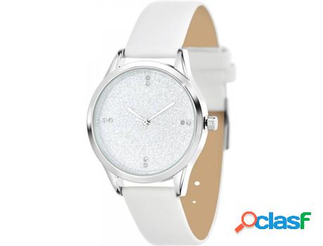 Reloj SC_CRYSTAL Cristales (bañado a rodio - Blanco)
