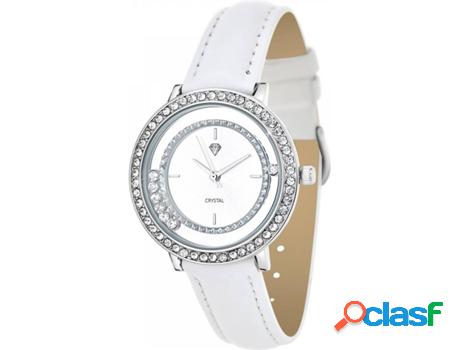 Reloj SC_CRYSTAL Cristales (bañado a rodio - Blanco)