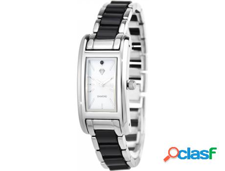 Reloj SC_CRYSTAL (bañado a rodio - Blanco)
